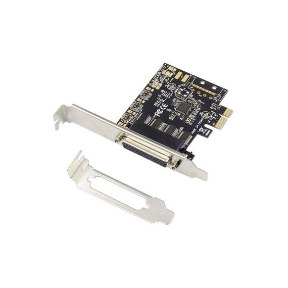 Conceptronic 4-Port DB9 RS232 Serial PCIe Card EMRICK12B