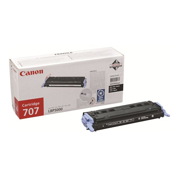 Canon 707 - Black - original - toner cartridge - for i | 9424A004