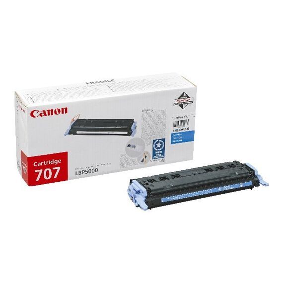 Canon 707C - Cyan - original - toner cartridge - for i | 9423A004