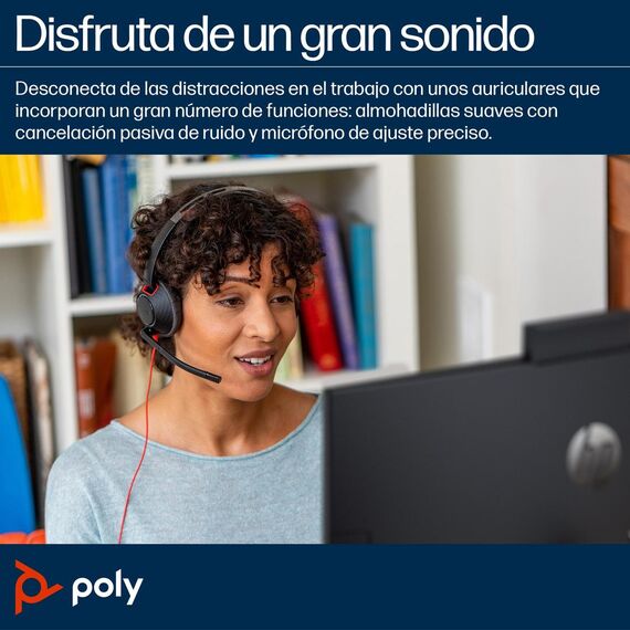 Poly Blackwire C5220 - Blackwire 5200 series - headset  | 805H3AA
