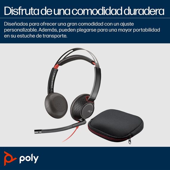 Poly Blackwire C5220 - Blackwire 5200 series - headset  | 805H3AA