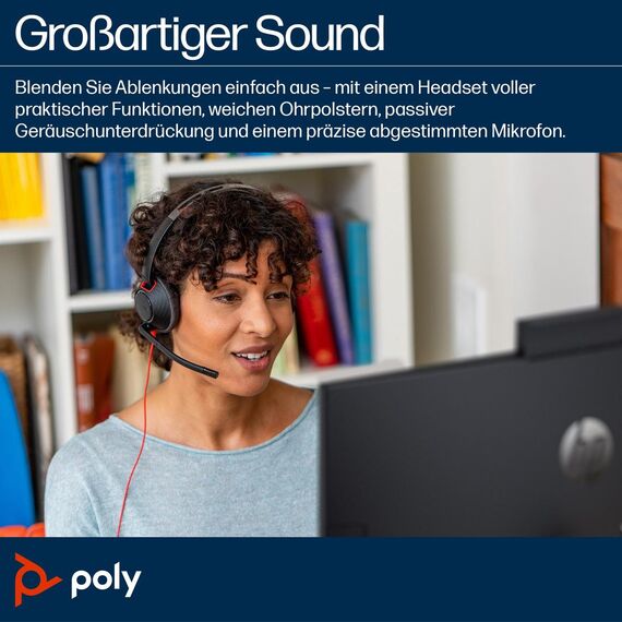 Poly Blackwire C5220 - Blackwire 5200 series - headset  | 805H3AA