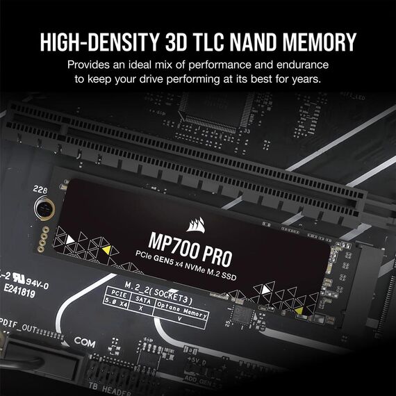 CORSAIR MP700 PRO - SSD - 4 TB - internal  | CSSD-F4000GBMP700PNH