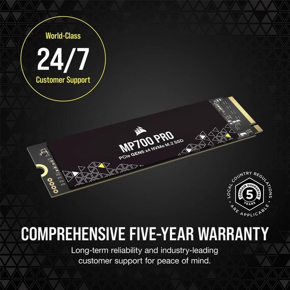 CORSAIR MP700 PRO - SSD - 4 TB - internal  | CSSD-F4000GBMP700PNH