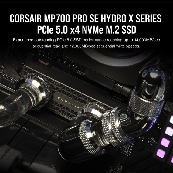 CORSAIR Hydro X Series MP700 PRO SE - SSD | CSSD-F2000GBMP700PHXS