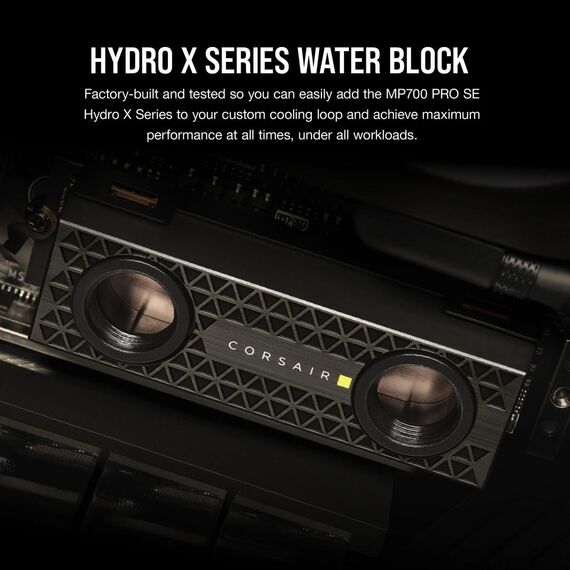 CORSAIR Hydro X Series MP700 PRO SE - SSD | CSSD-F2000GBMP700PHXS