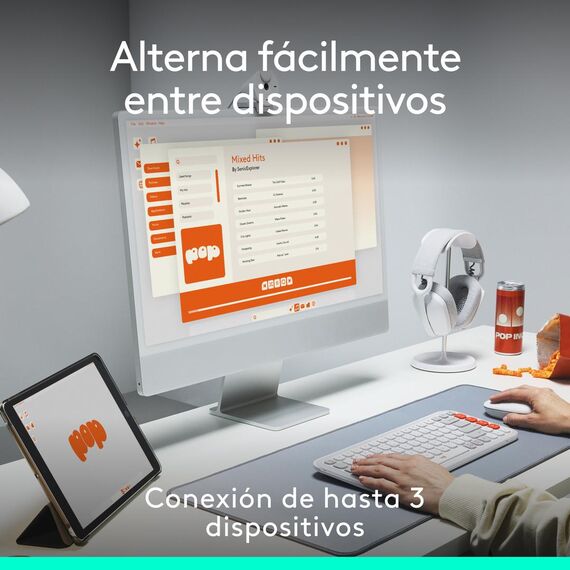 Logitech POP / Ambidextrous / Optical / Bluetooth /  | 910-007413