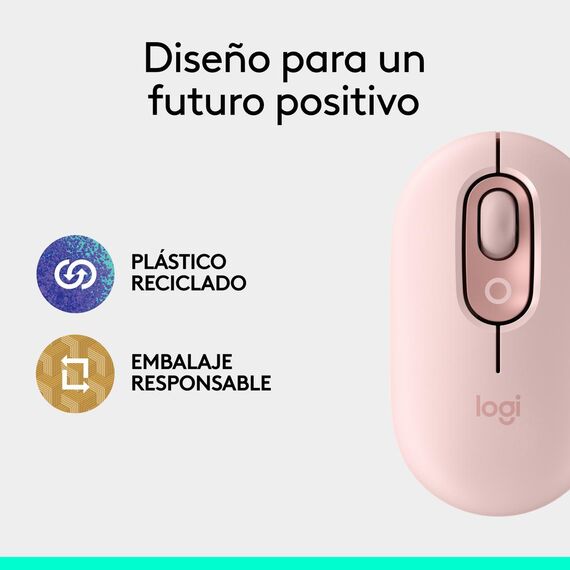 Logitech POP / Ambidextrous / Optical / Bluetooth /  | 910-007413