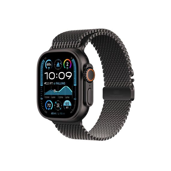 Apple Watch Ultra 2 - 49 mm - black titanium - smart  | MX4W3FD/A