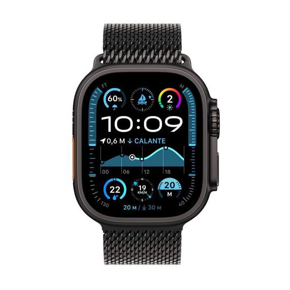 Apple Watch Ultra 2 - 49 mm - black titanium - smart  | MX4W3FD/A