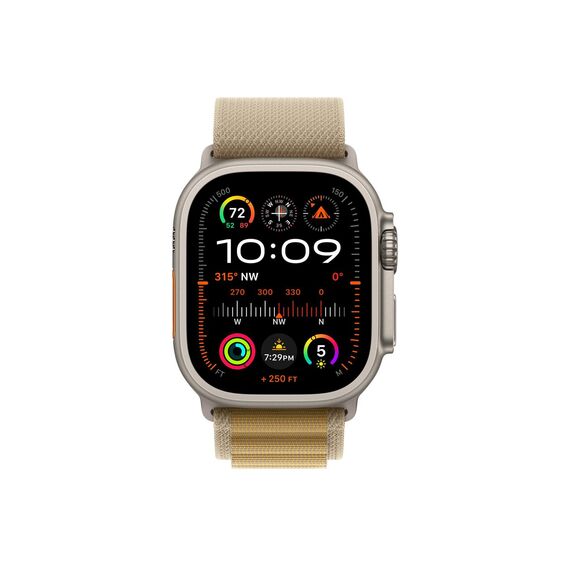 Apple Watch Ultra 2 - 49 mm - natural titanium - smar | MX4E3FD/A