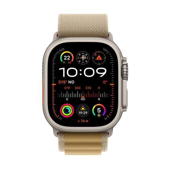 Apple Watch Ultra 2 - 49 mm - natural titanium - smar | MX4E3FD/A