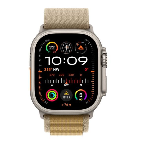 Apple Watch Ultra 2 - 49 mm - natural titanium - smar | MX4E3FD/A