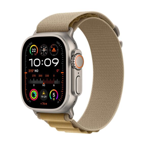 Apple Watch Ultra 2 - 49 mm - natural titanium - smar | MX4E3FD/A