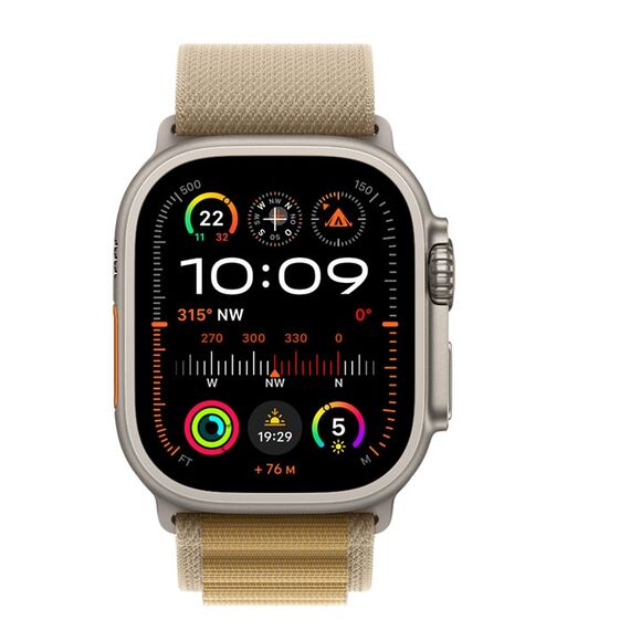 Apple Watch Ultra 2 - 49 mm - natural titanium - smar | MX4H3FD/A