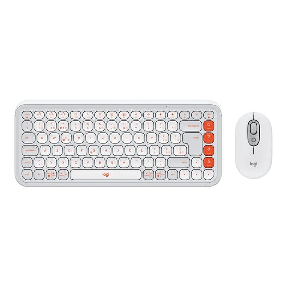 Logitech POP Icon Combo - Keyboard and mouse set - w | 920-013276