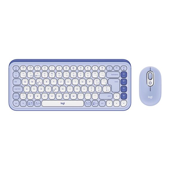 Logitech POP Icon Combo - Keyboard and mouse set - w | 920-013277