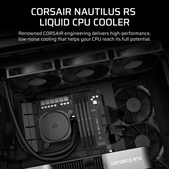 Corsair NAUTILUS 360 RS / Air cooler / 1700 RPM / | CW-9060089-WW