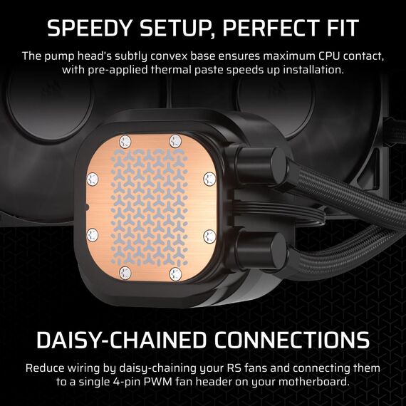 Corsair NAUTILUS 360 RS / Air cooler / 1700 RPM / | CW-9060089-WW