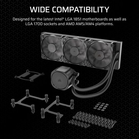 Corsair NAUTILUS 360 RS / Air cooler / 1700 RPM / | CW-9060089-WW