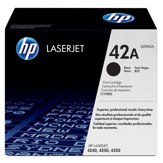 HP 42X - 2-pack - High Yield - black - original - Laser | Q5942XD