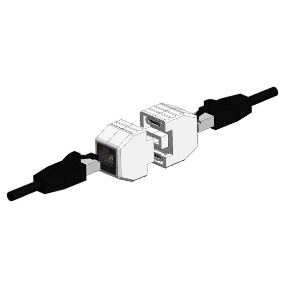 ALLNET ALLRJ45MAGNET RJ45 RJ45 White 90 W ALLRJ45Magnet