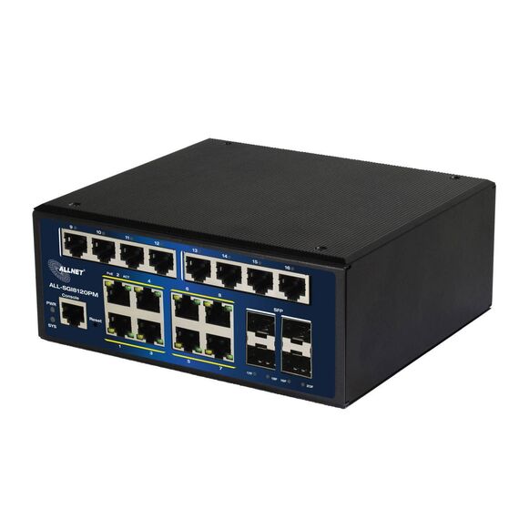 ALLNET Switch industrial full managed Layer2+ 20 ALLSGI8120PM