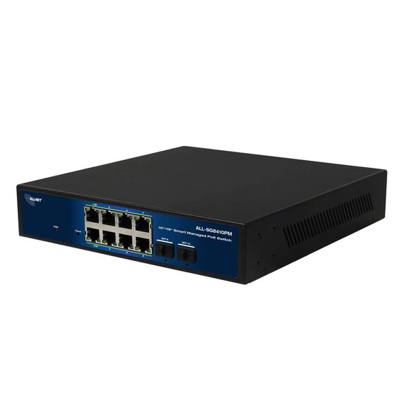 ALLNET Switch smart managed Layer2 10 Port• 8x 1 ALLSG8410PM