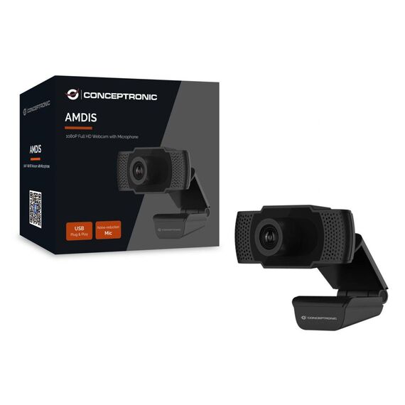 Conceptronic AMDIS01B Webcam colour 2 MP 1920 x AMDIS01BV1