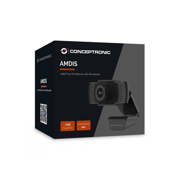 Conceptronic AMDIS01B Webcam colour 2 MP 1920 x AMDIS01BV1