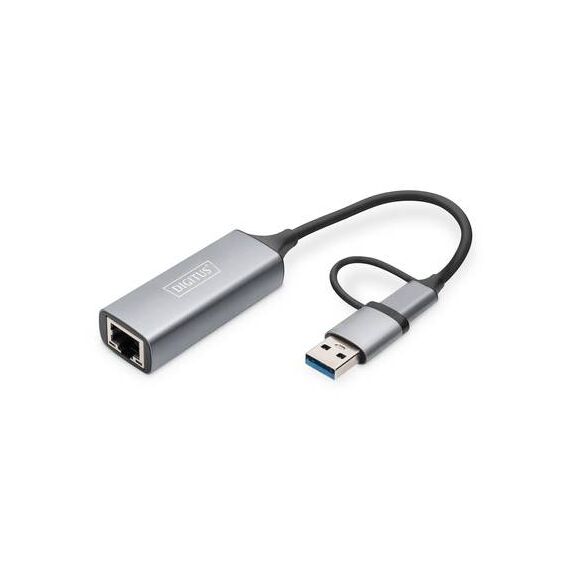 DIGITUS DN3028 Network adapter USBC USBA 2.5GBaseT DN3028