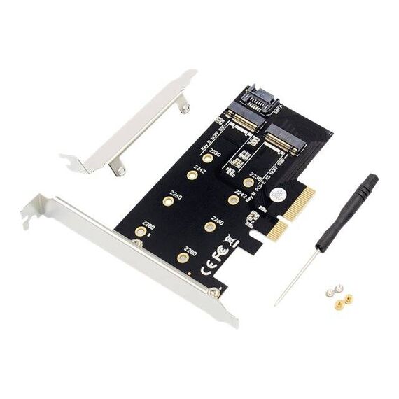 DIGITUS DS33170 Interface adapter M.2 2 Channel M.2 DS33170