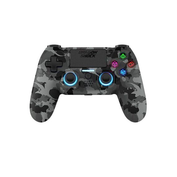 DragonShock Controller Mizar Wireless grau camo PS4 DSCPS4GC