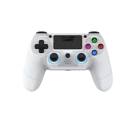 DragonShock Mizar Wireless Controller for PS4 White DSCPS4WH