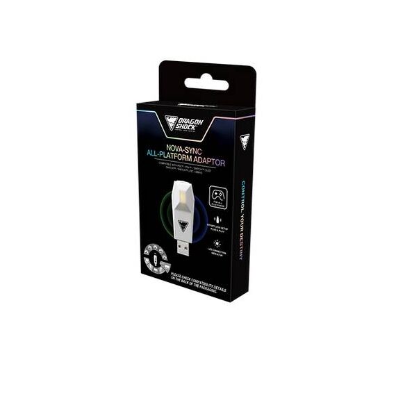 DragonShock Nova-Sync All-Platform Adaptor white