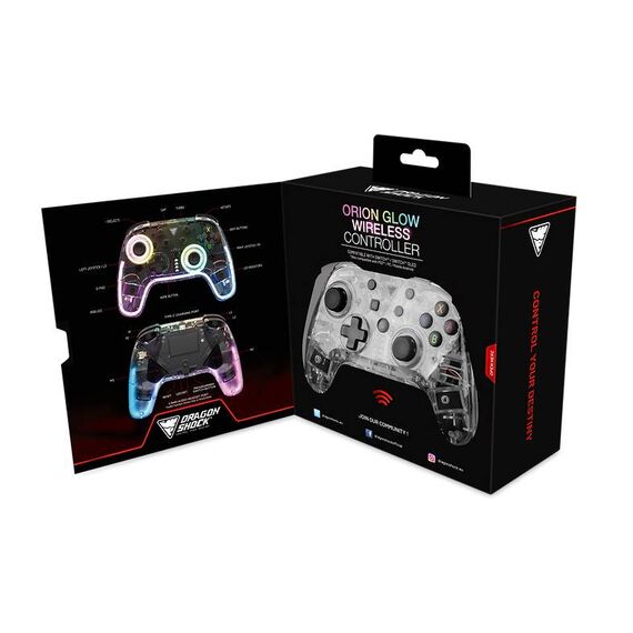DragonShock Orion Glow Wireless RGB Controller for Switch