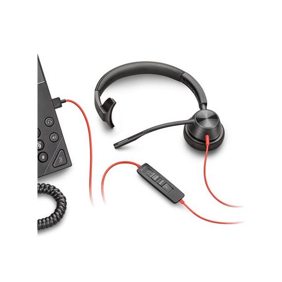 Poly Blackwire 3315 - Blackwire 3300 series - headset - | 76J12AA