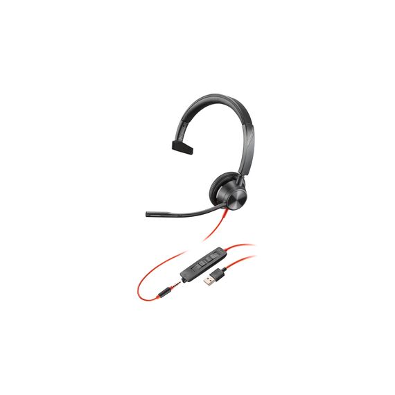 Poly Blackwire 3315 - Blackwire 3300 series - headset - | 76J12AA