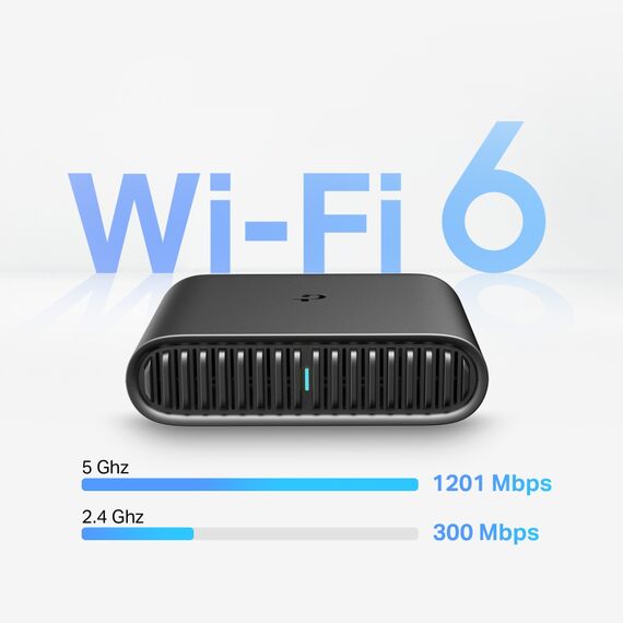 TP-Link TL-WR1502X V1 - Wireless router 1-port switch - 1GbE - Wi