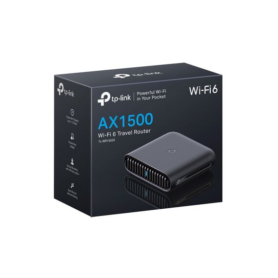 TP-Link TL-WR1502X V1 - Wireless router 1-port switch - 1GbE - Wi