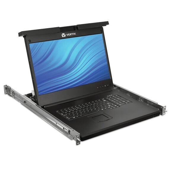 Avocent Local Rack Access - KVM console with KV | LRA185KMM8D-201