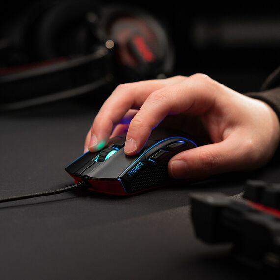 XPG Primer - Mouse - optical - 7 buttons - wired - USB | 75260144