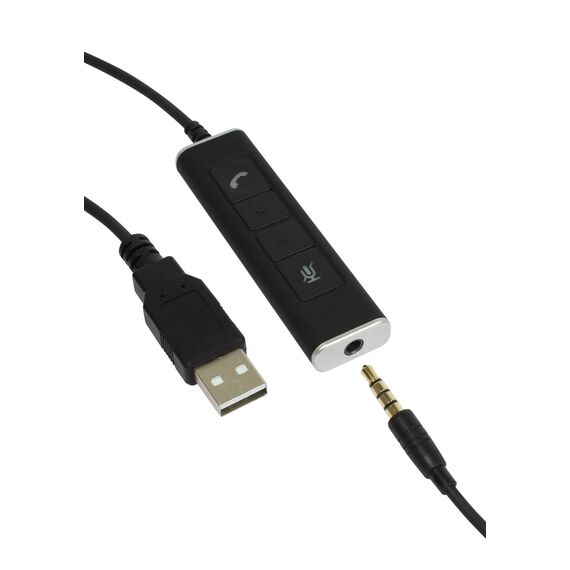 ALLNET Business Headset 15.1P monaural USB & 3.5mm 620815.1P