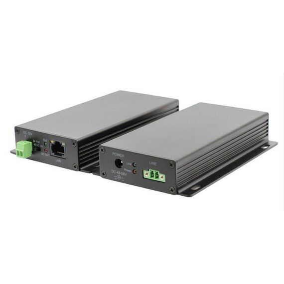 ALLNET Media Converter Network & PoE over 2 Wire Set AT
