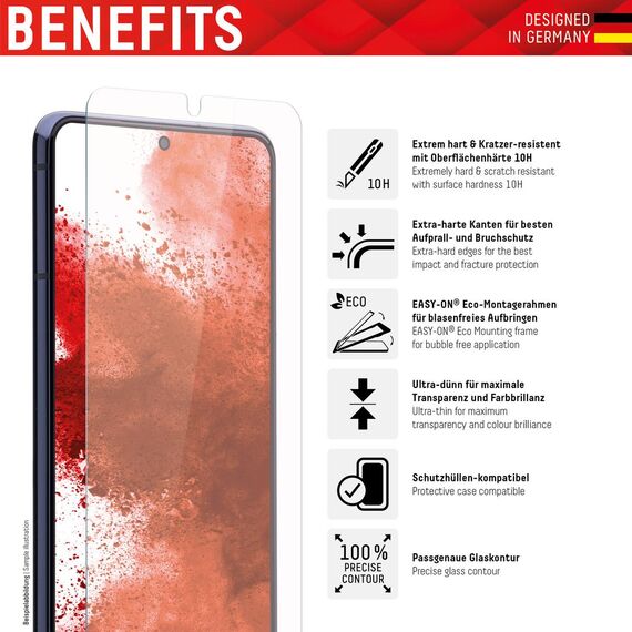 DISPLEX - Protective case for mobile phone - for Samsung  | 01582