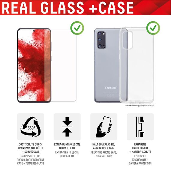 DISPLEX - Protective case for mobile phone - for Samsung  | 01582