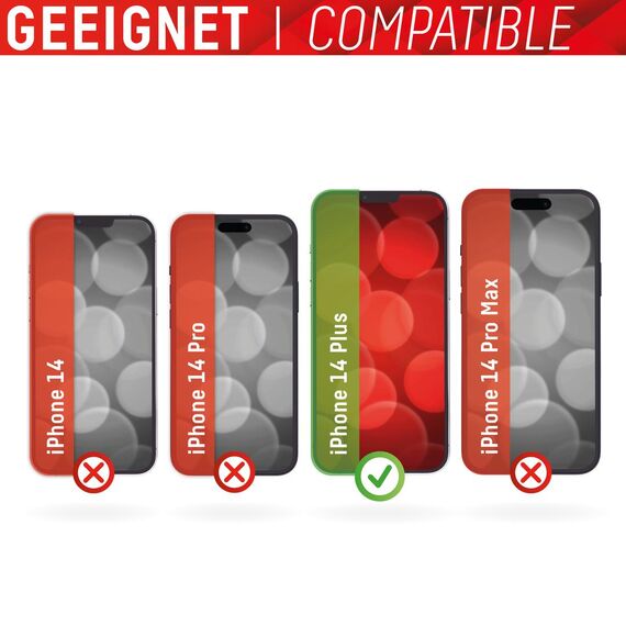 DISPLEX Real Glass - Protective case for mobile phone - i | 01712