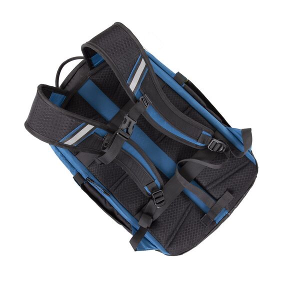 Rivacase 5225 / Casual backpack / Black / Nylon | 5225 BLACK/BLUE