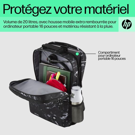 HP - Campus XL - notebook carrying backpack - 16.1" - s | 7K0E2AA