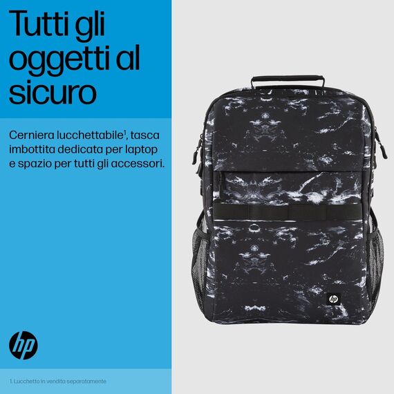 HP - Campus XL - notebook carrying backpack - 16.1" - s | 7K0E2AA